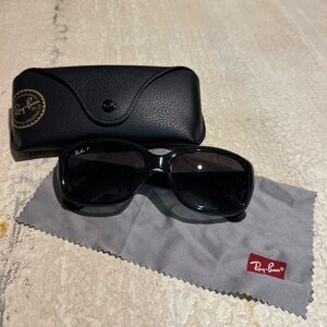 Ray-Ban Glossy Black Women's Sunglasses